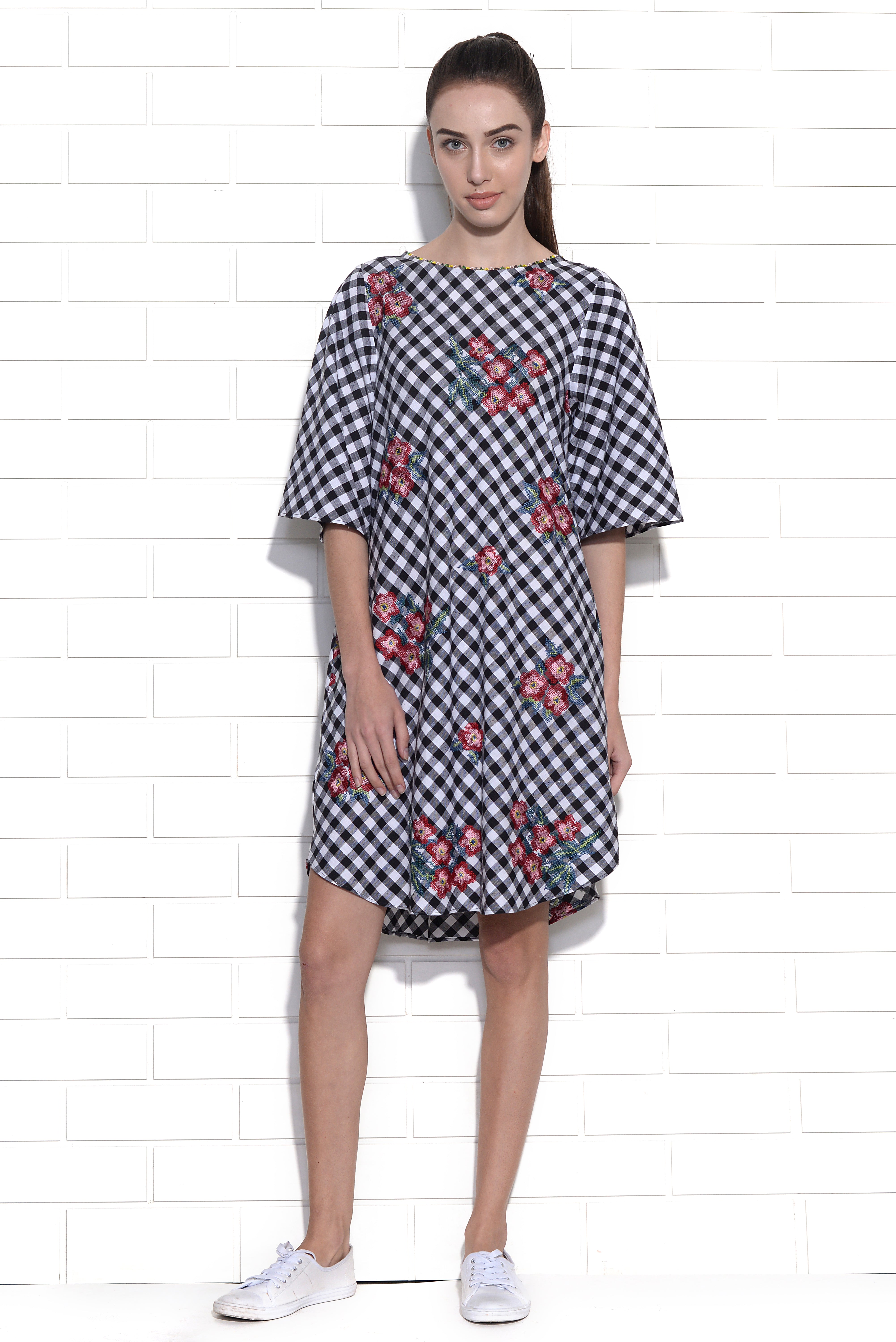 Carolina embroidered dress