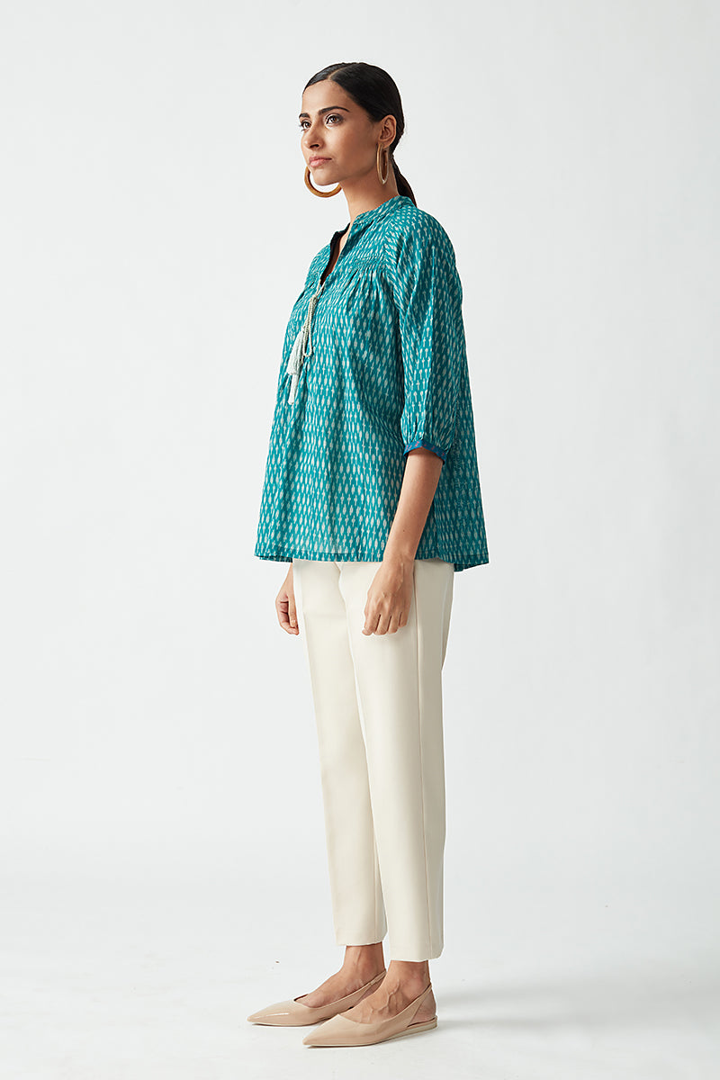 Asika handloom Ikat top