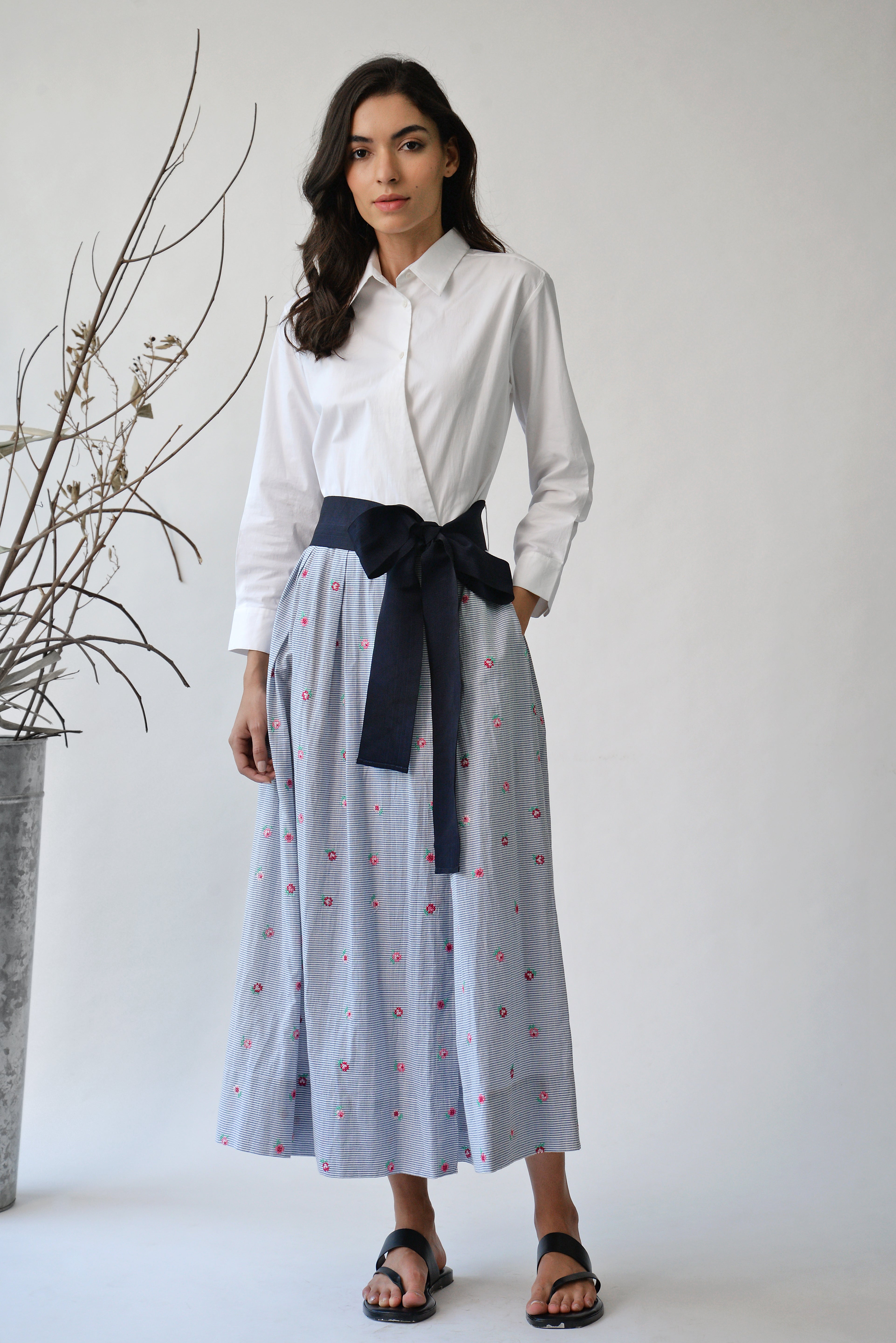 Agnes Rose Wrap Dress