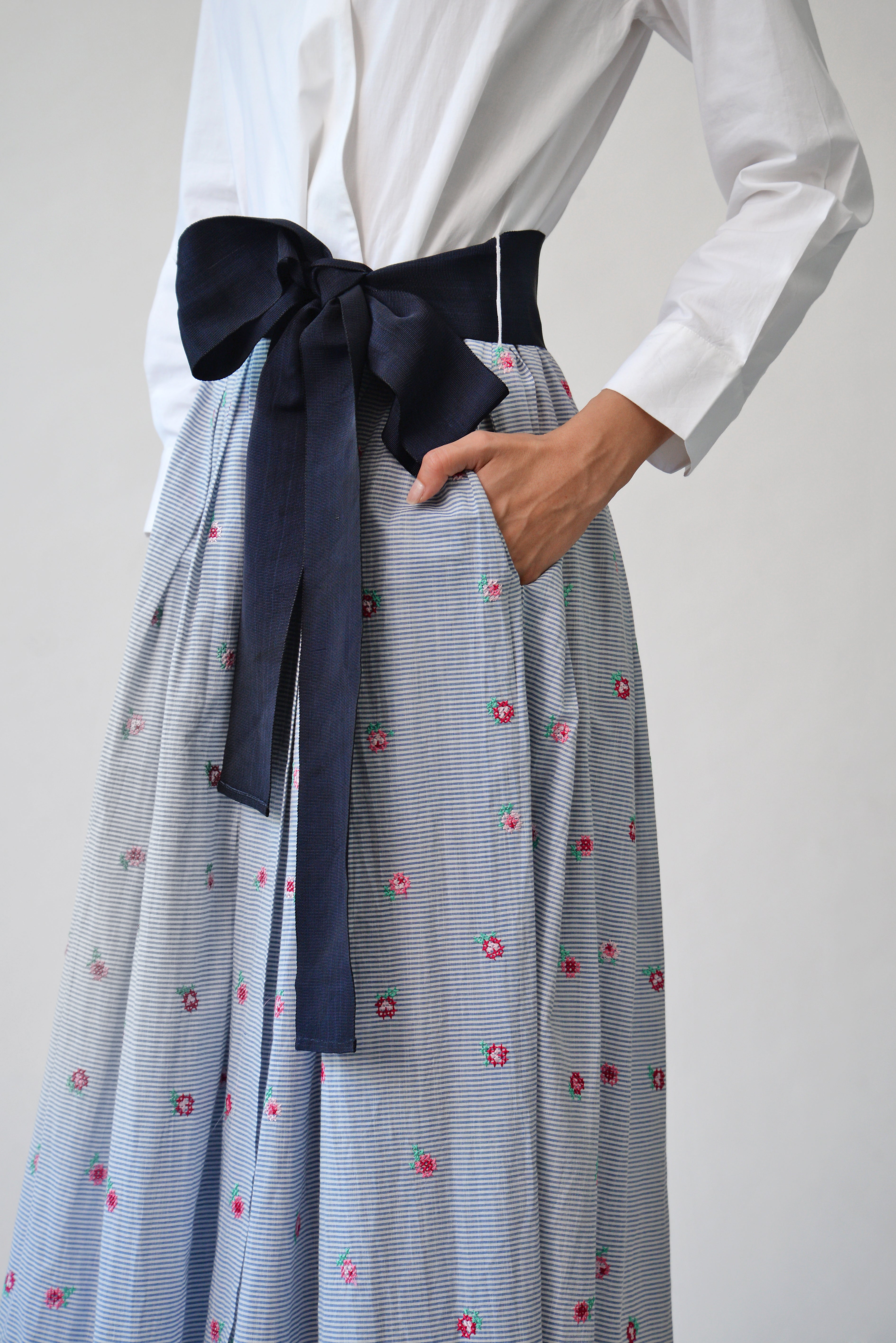 Agnes Rose Wrap Dress