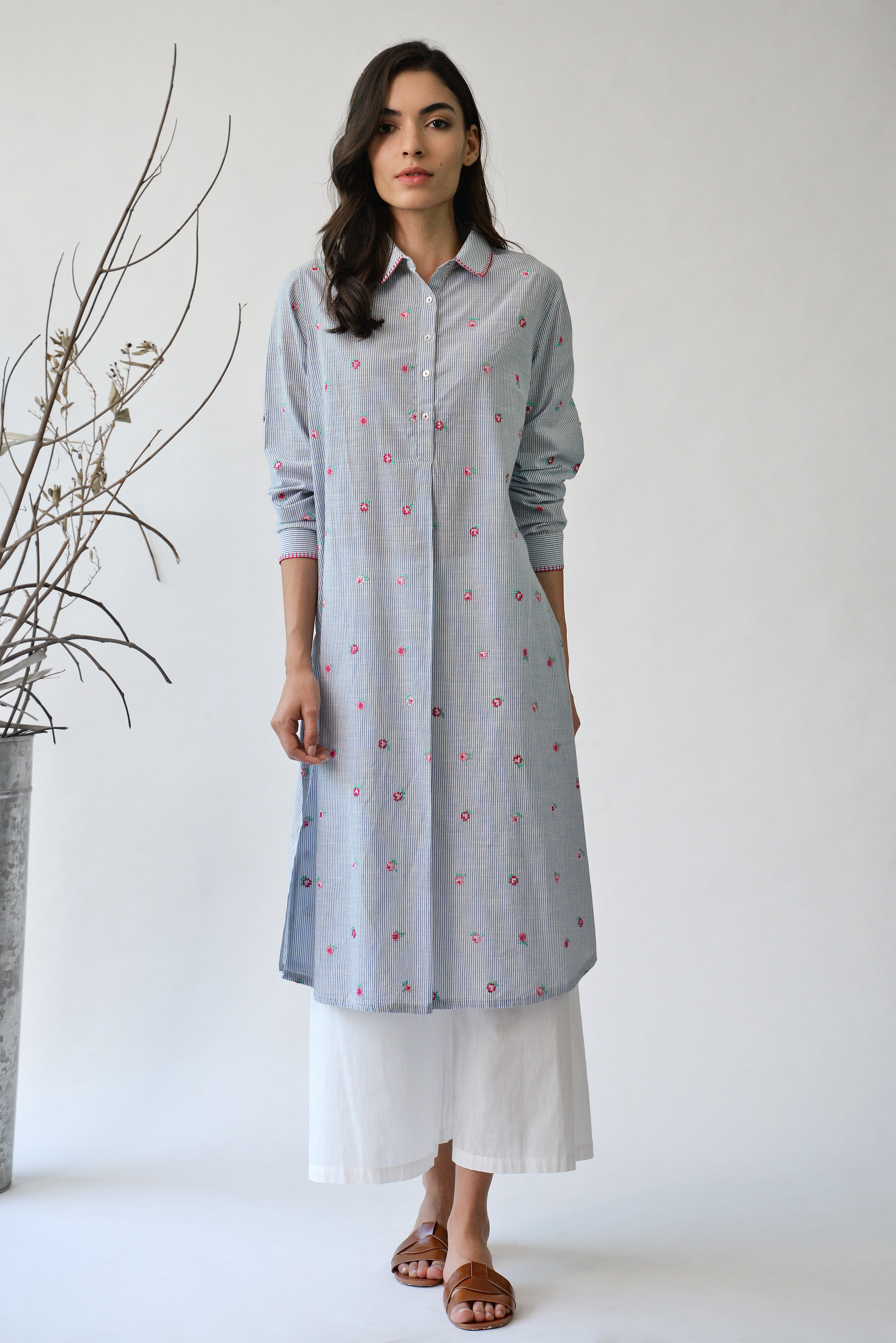 Alexandra Rose Straight Kurta