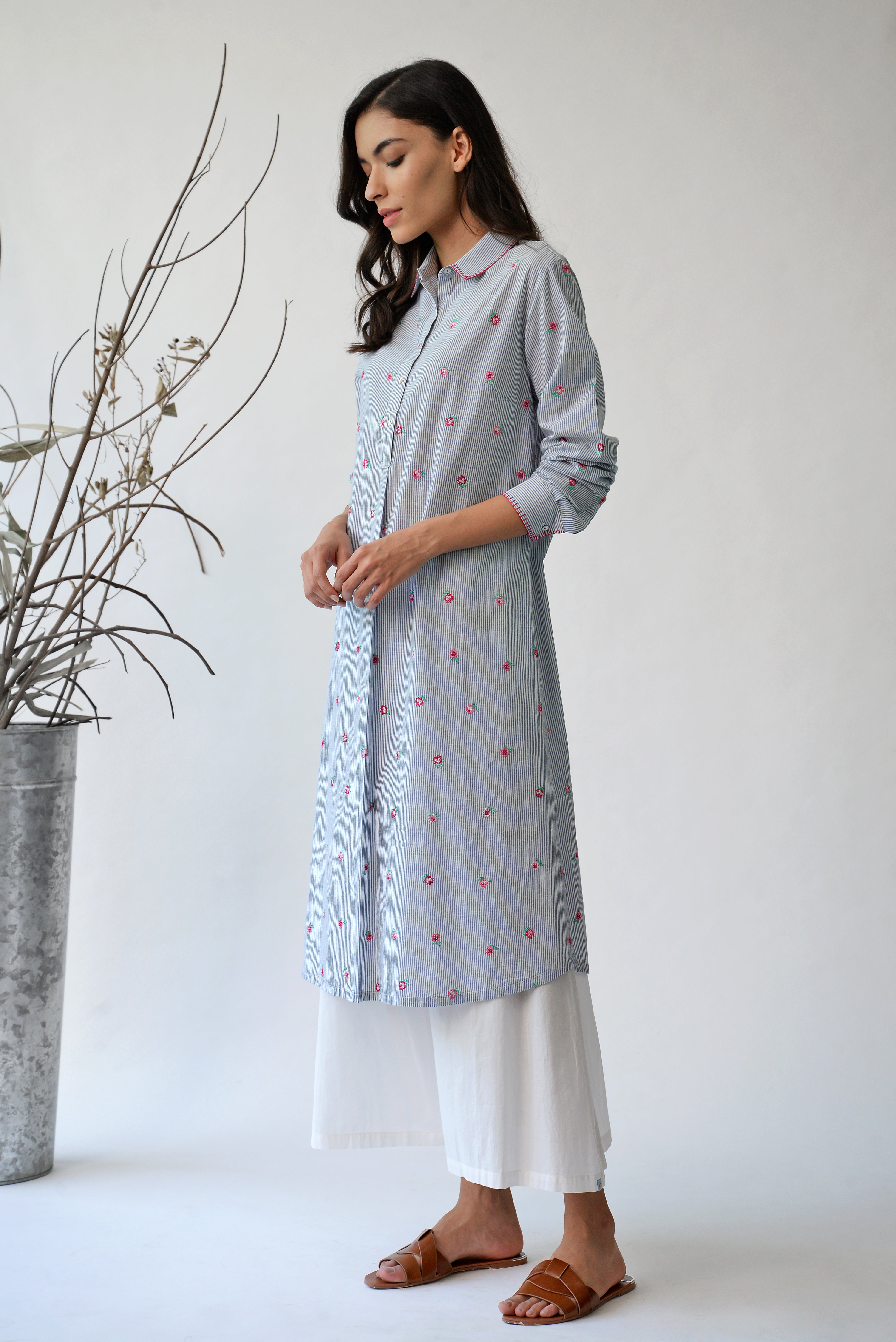 Alexandra Rose Straight Kurta