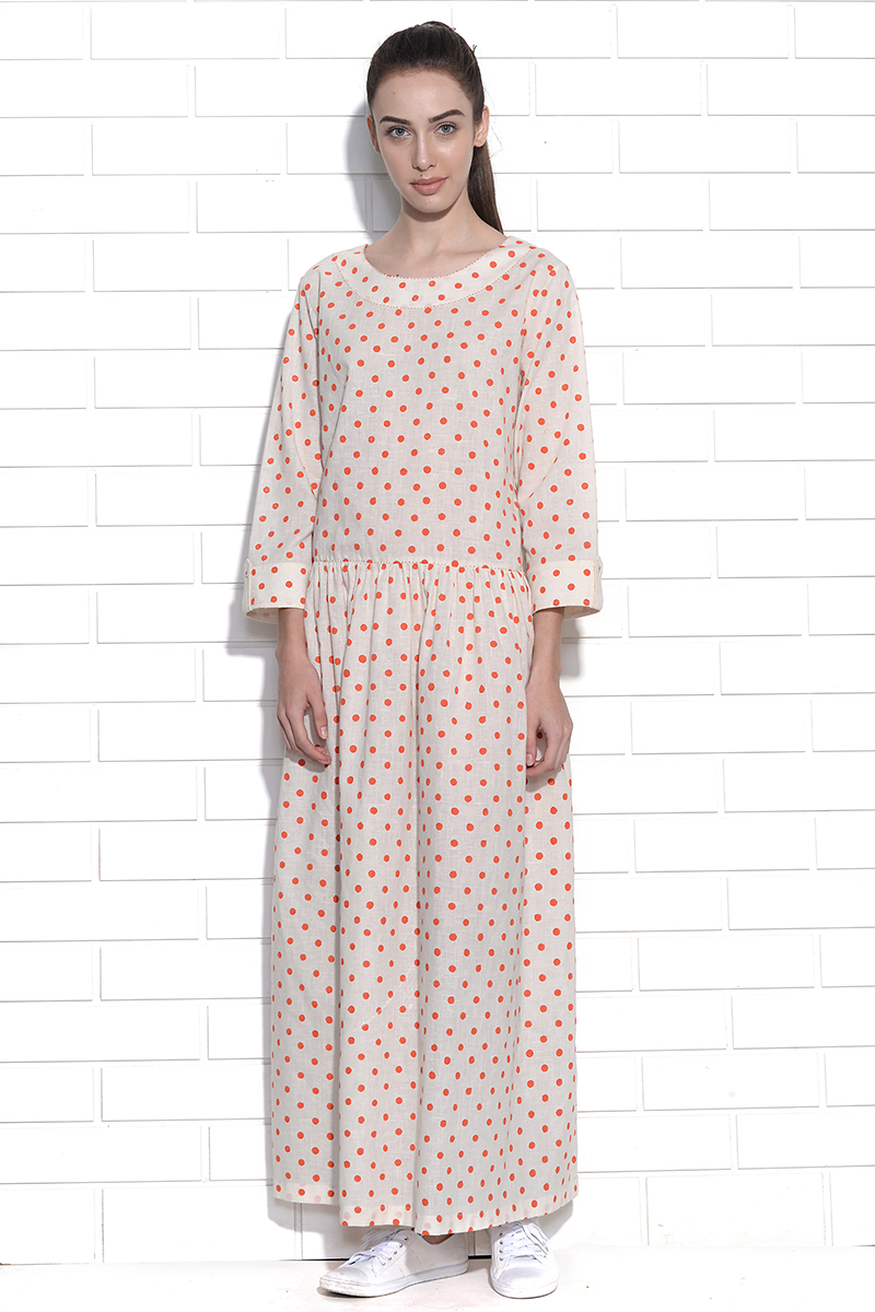 Polka dot moonbeam dress 