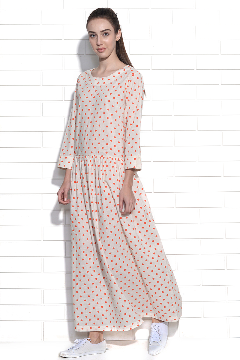 Polka dot moonbeam dress 