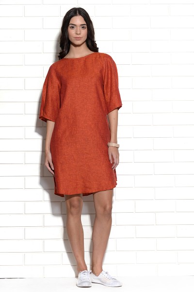 Mistral Tunic Dress with stitch detailing