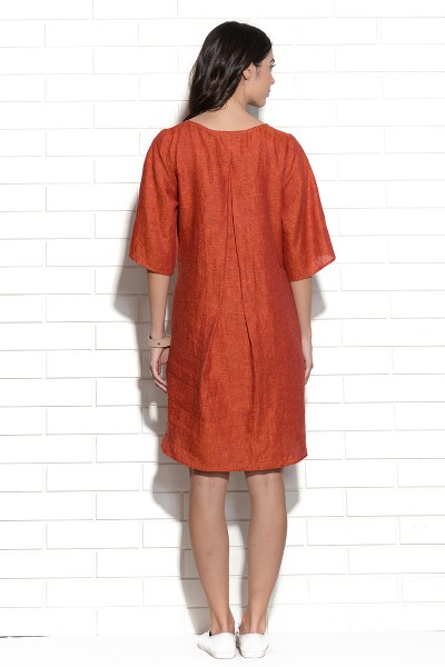 Mistral Tunic Dress with stitch detailing