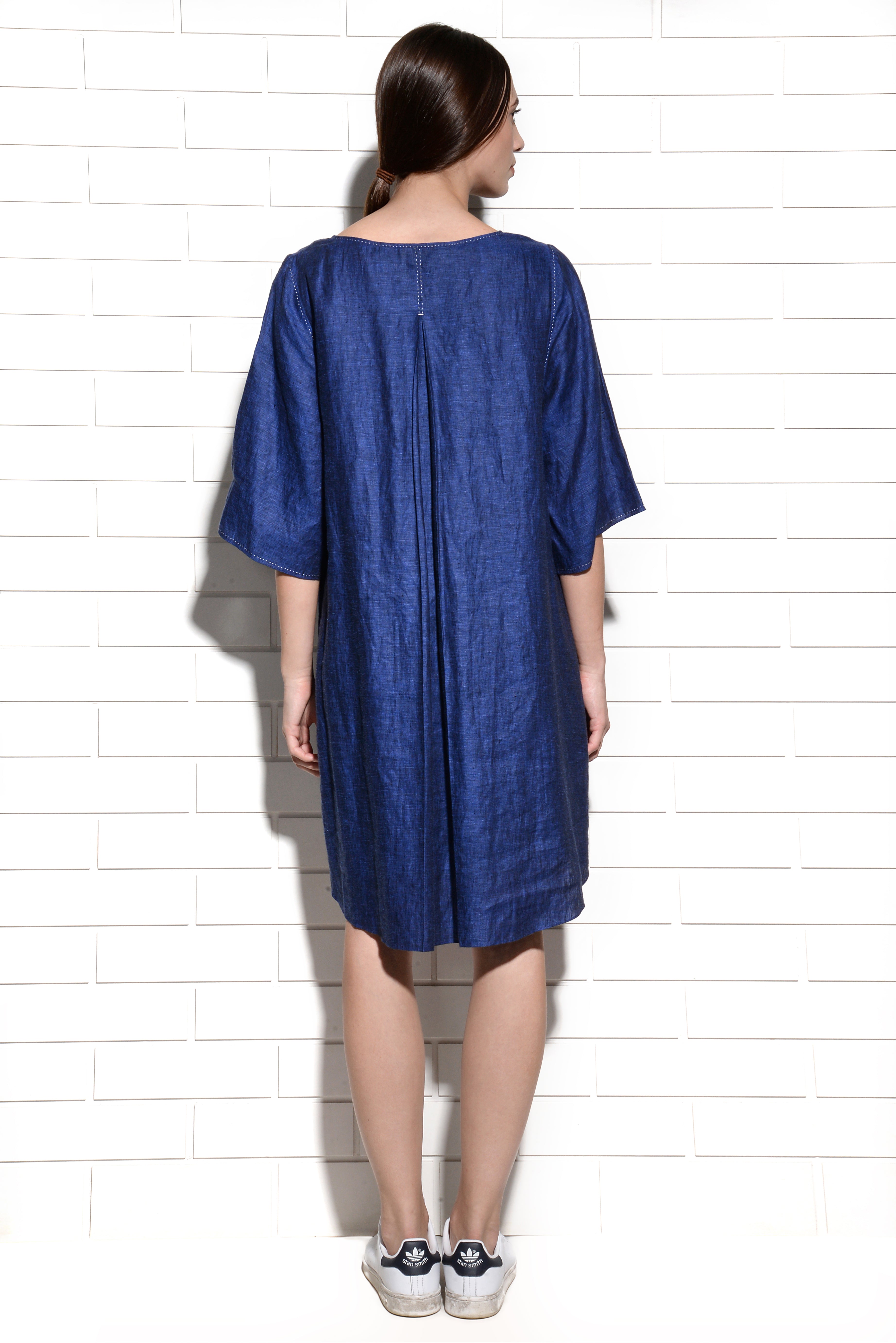 Mistral Tunic Dress with stitch detailing