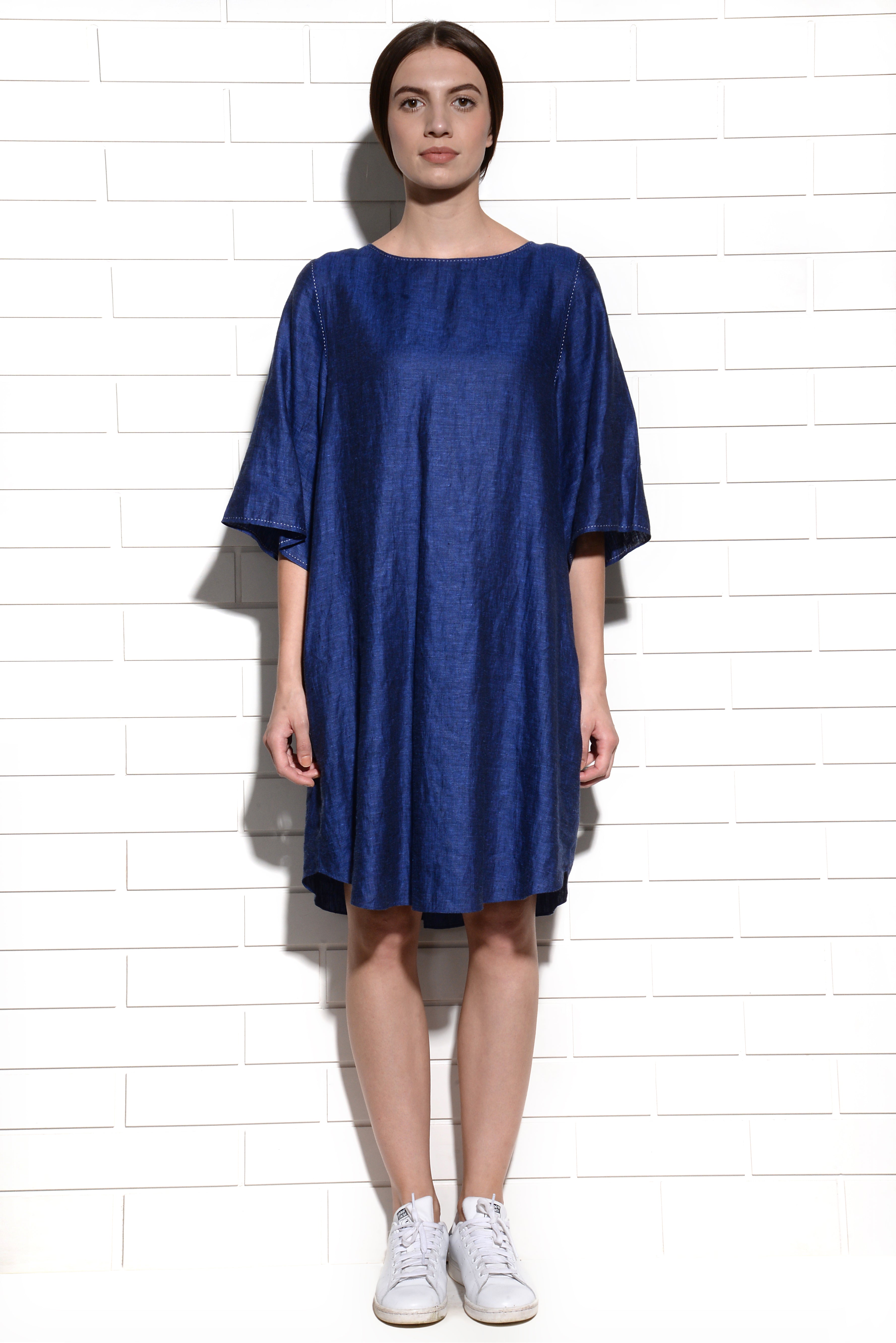 Mistral Tunic Dress with stitch detailing