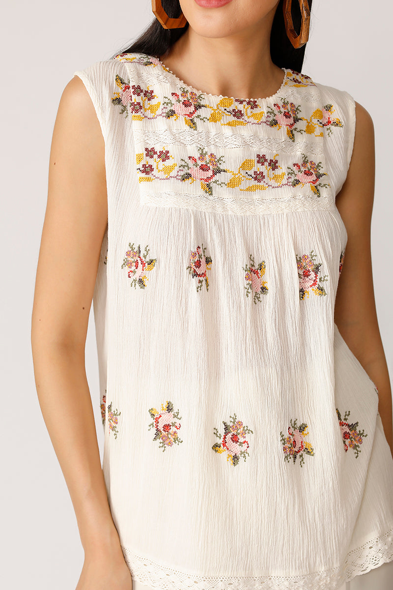 Nice Embroidered Top