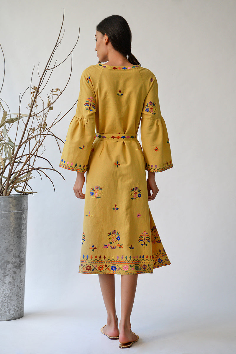 Koteshwar embroidered dress