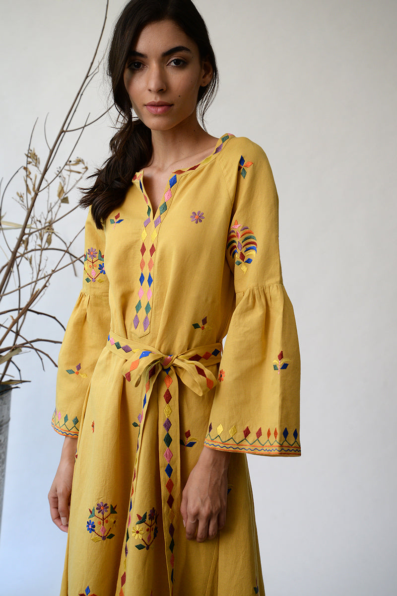 Koteshwar embroidered dress
