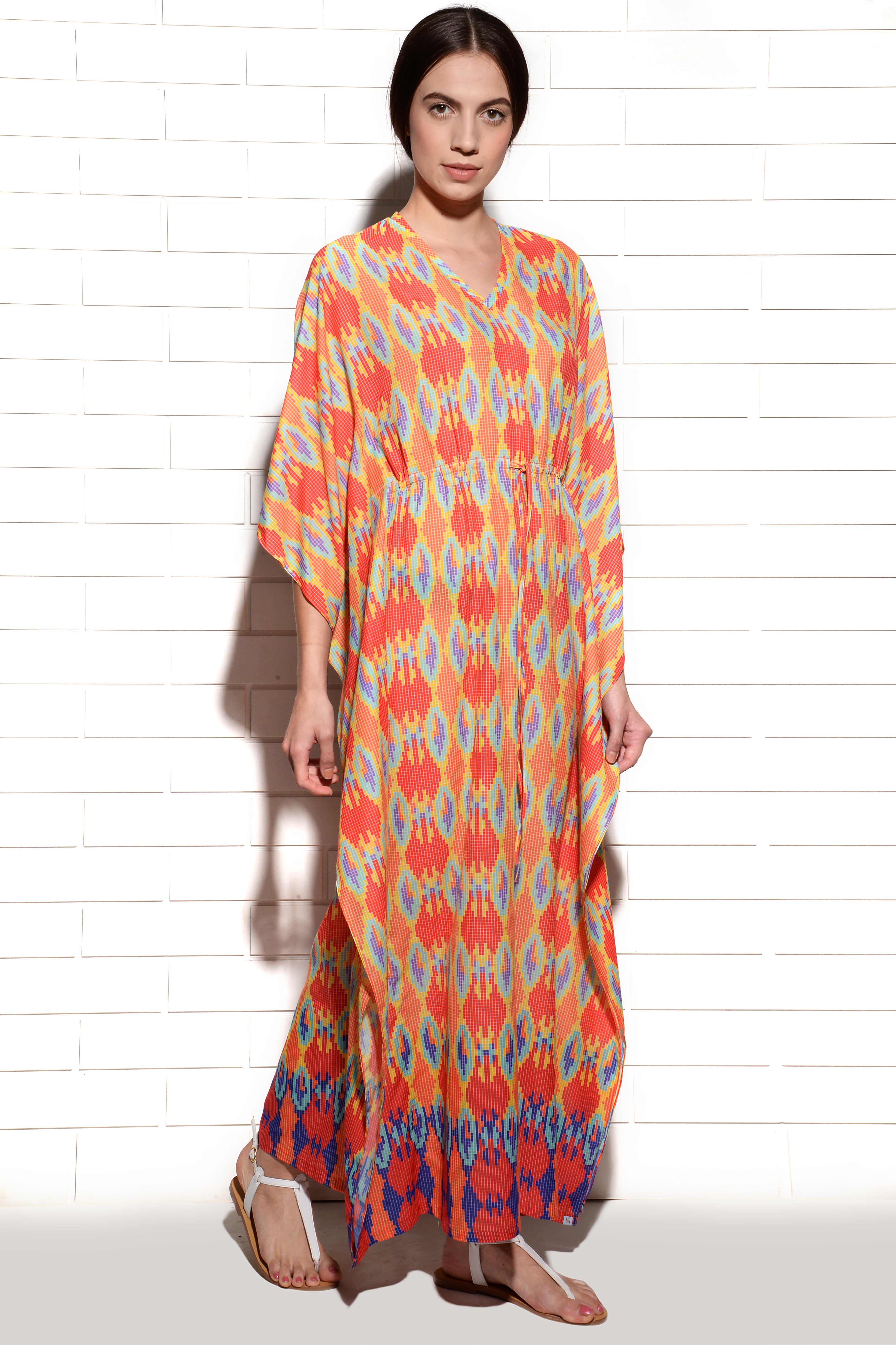 Seaside nautical kaftan