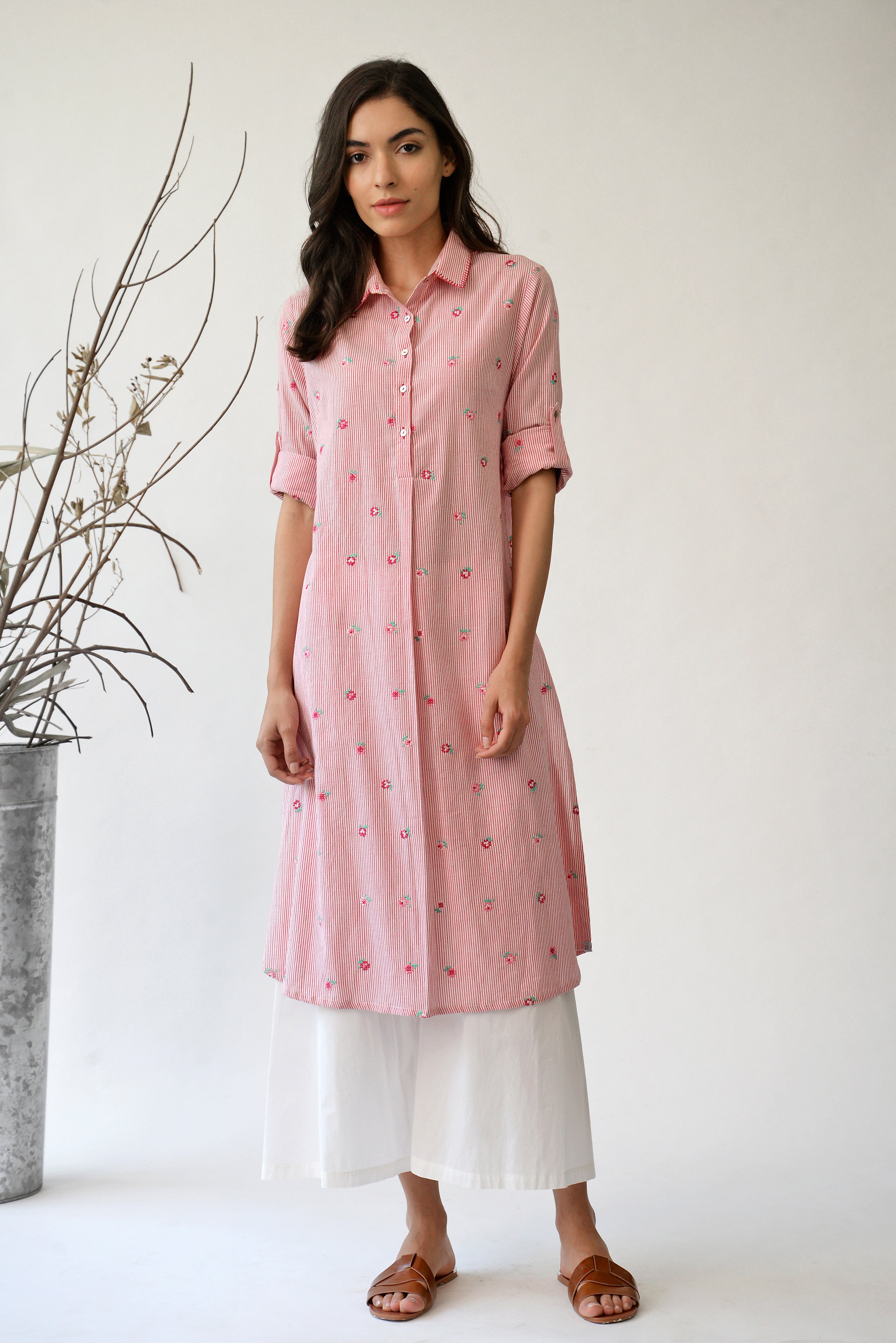 Alexandra Rose Straight Kurta