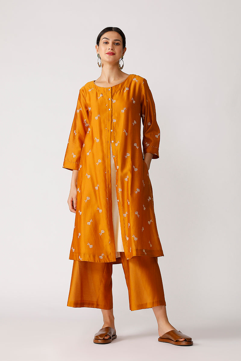 Swivel Embroidered Dress