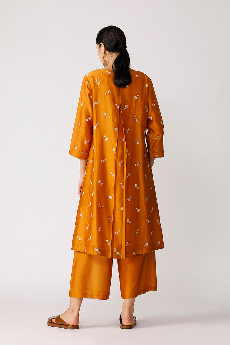 Swivel Embroidered Dress