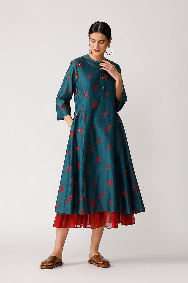 Pirouette Embroidered Dress