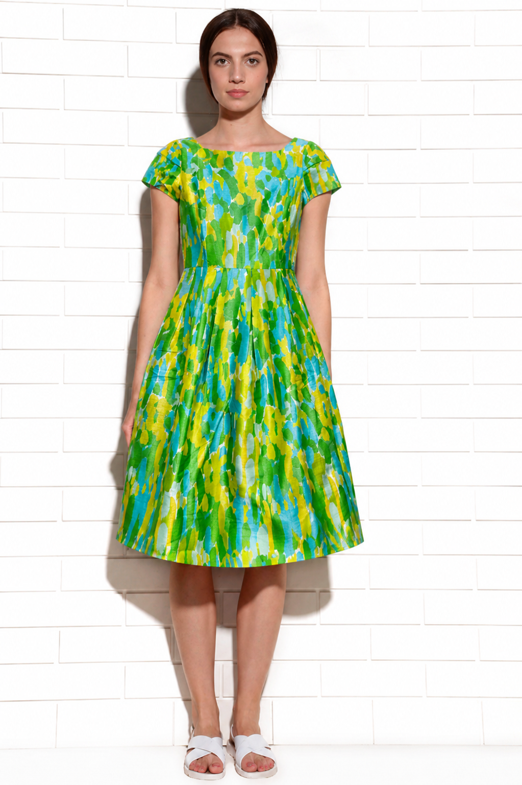 Abstract Canvas Candy Dress