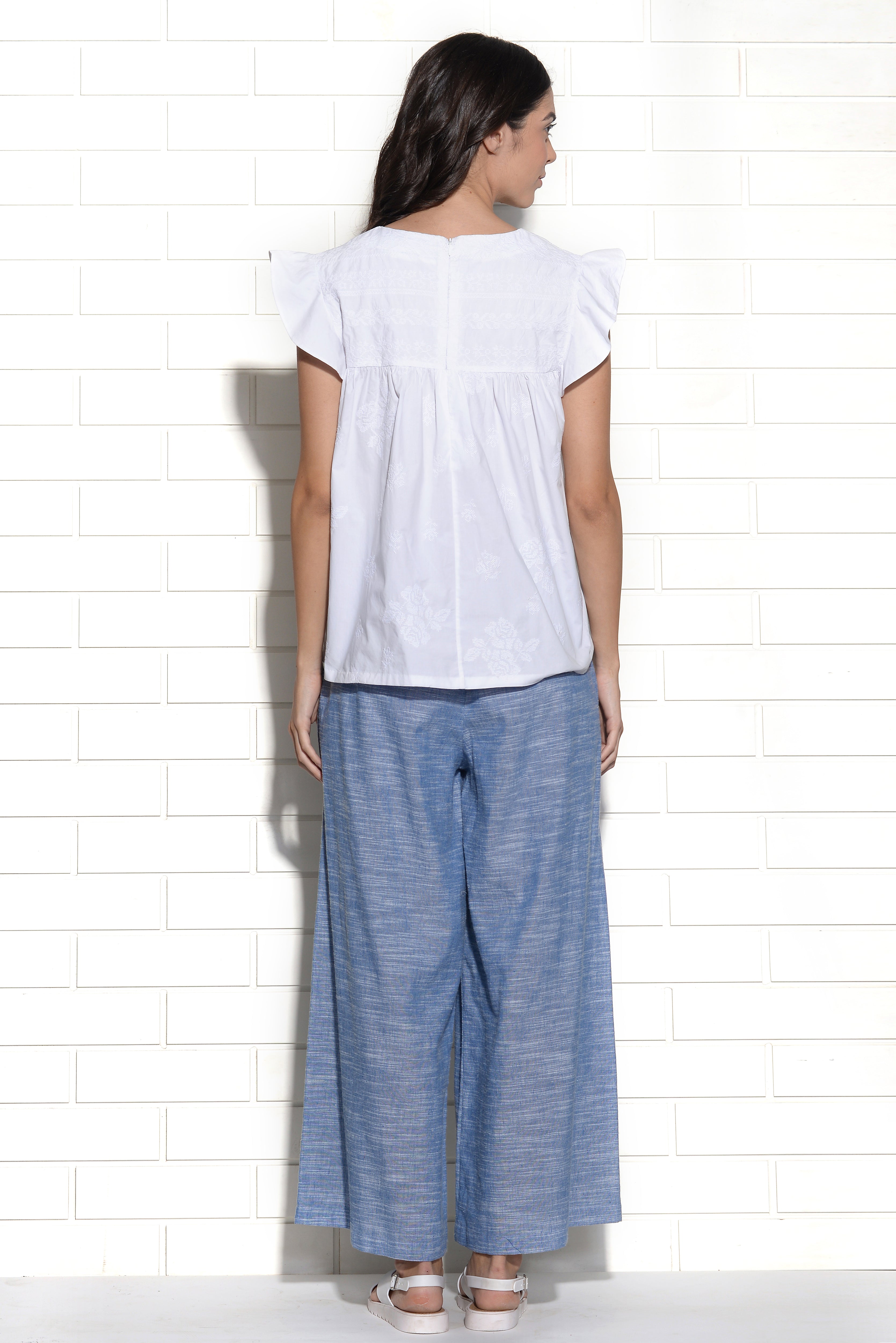 Diablo wide leg trouser